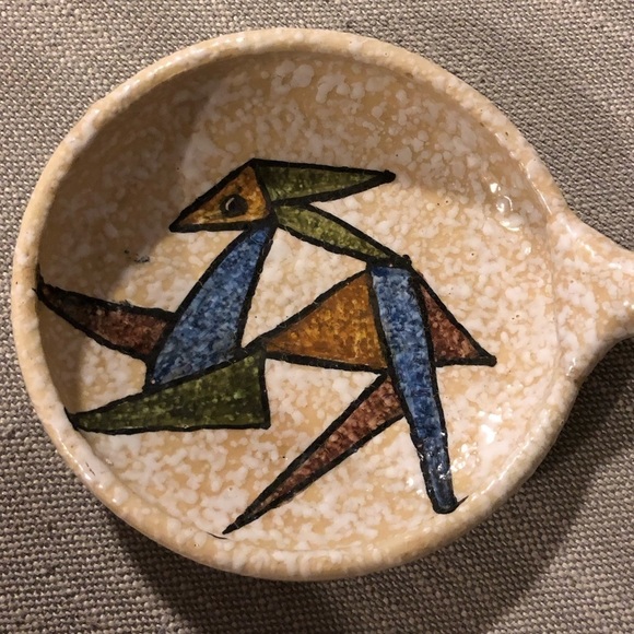 Studio Art Pottery plate bowl - Picture 2 of 5